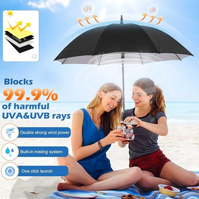 Electric Cooling Fan Umbrella