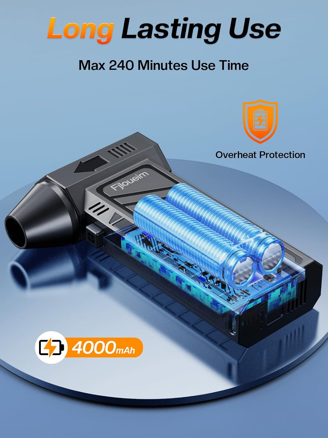 Mini Jet Fan For Car Cleaning