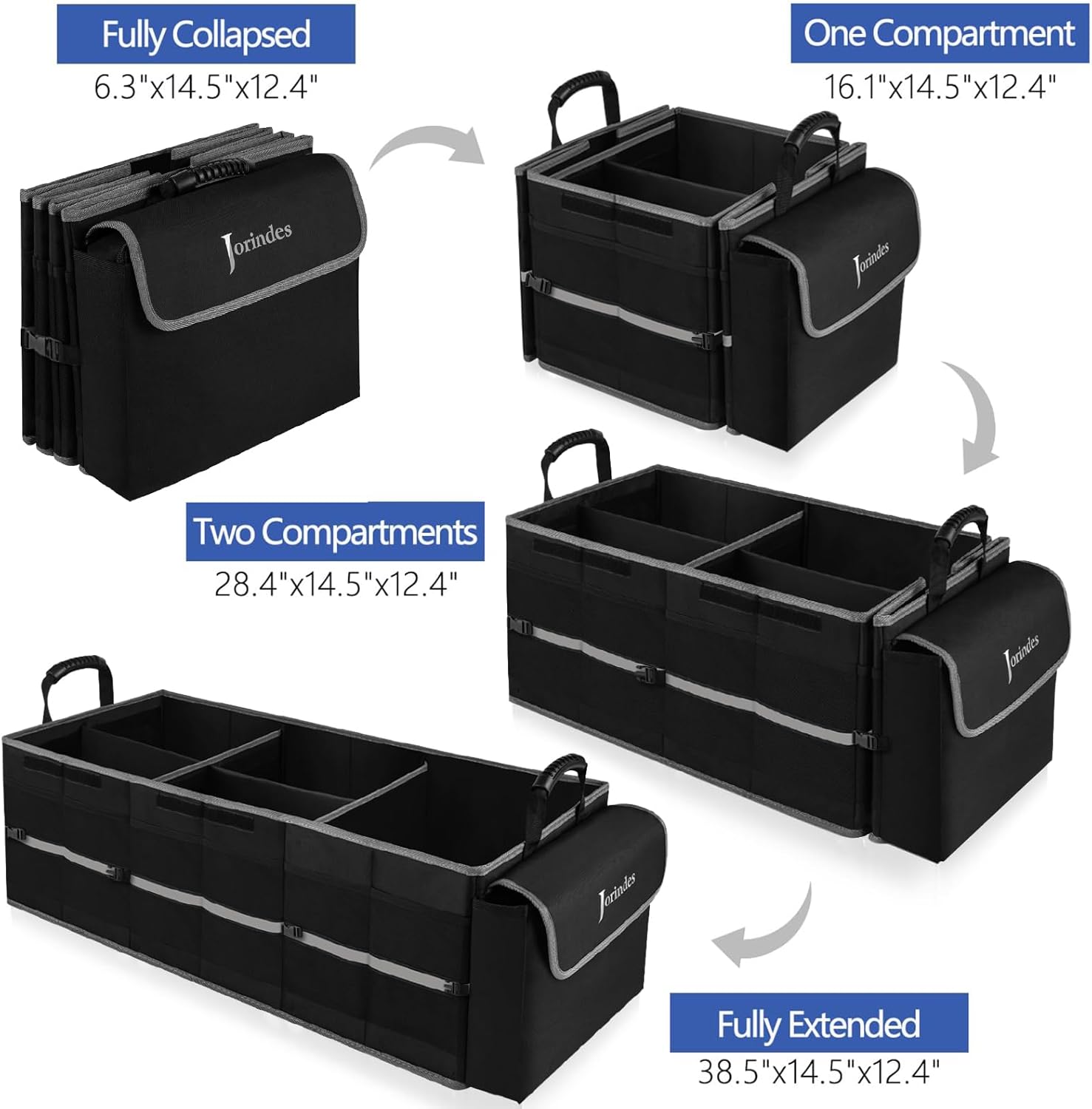 Collapsible Car Trunk Organizer