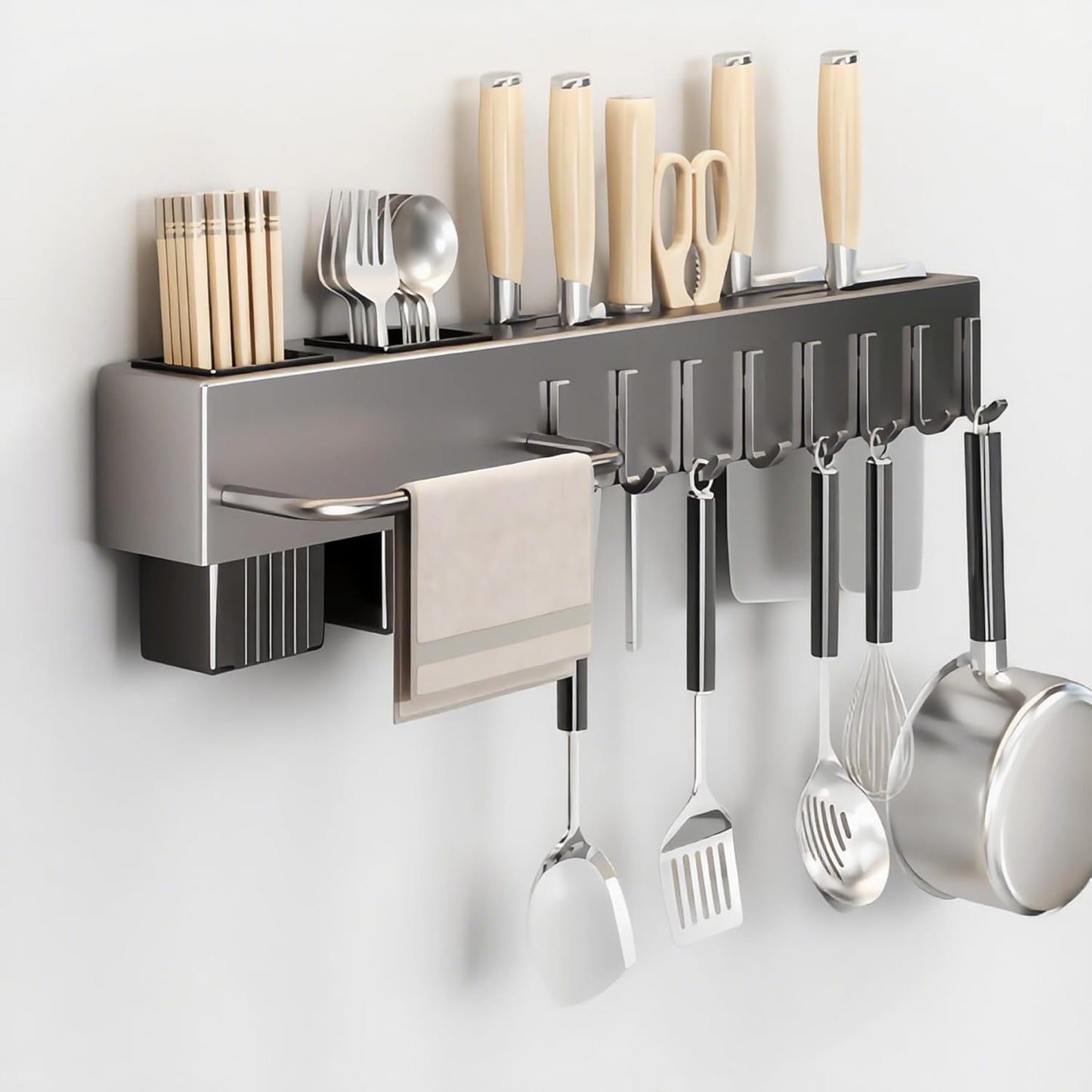 Carbon Steel Utensil Rack