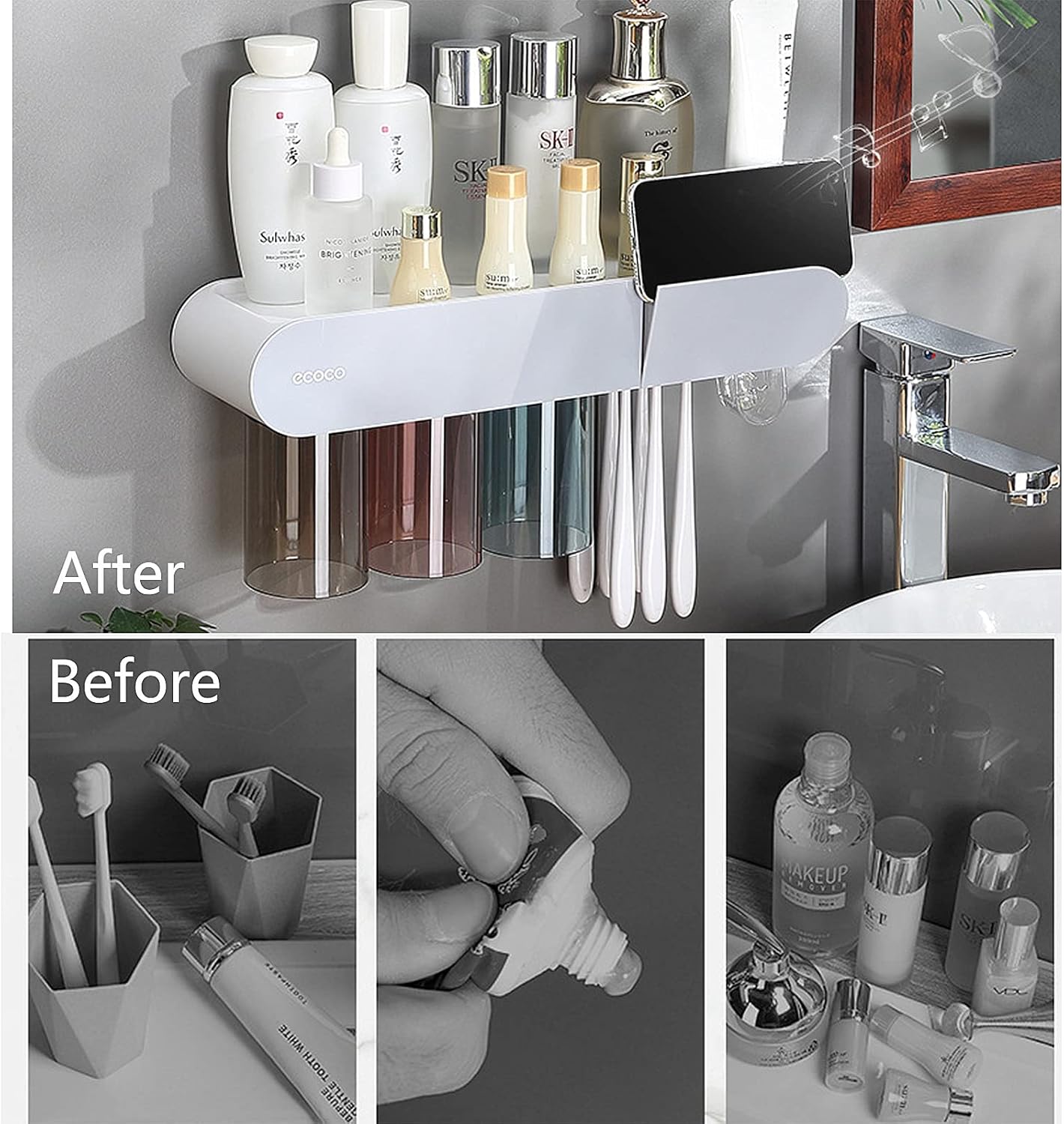 Toothbrush Holders for Bathrooms