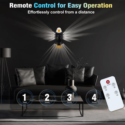 Bald Eagle Wall Light