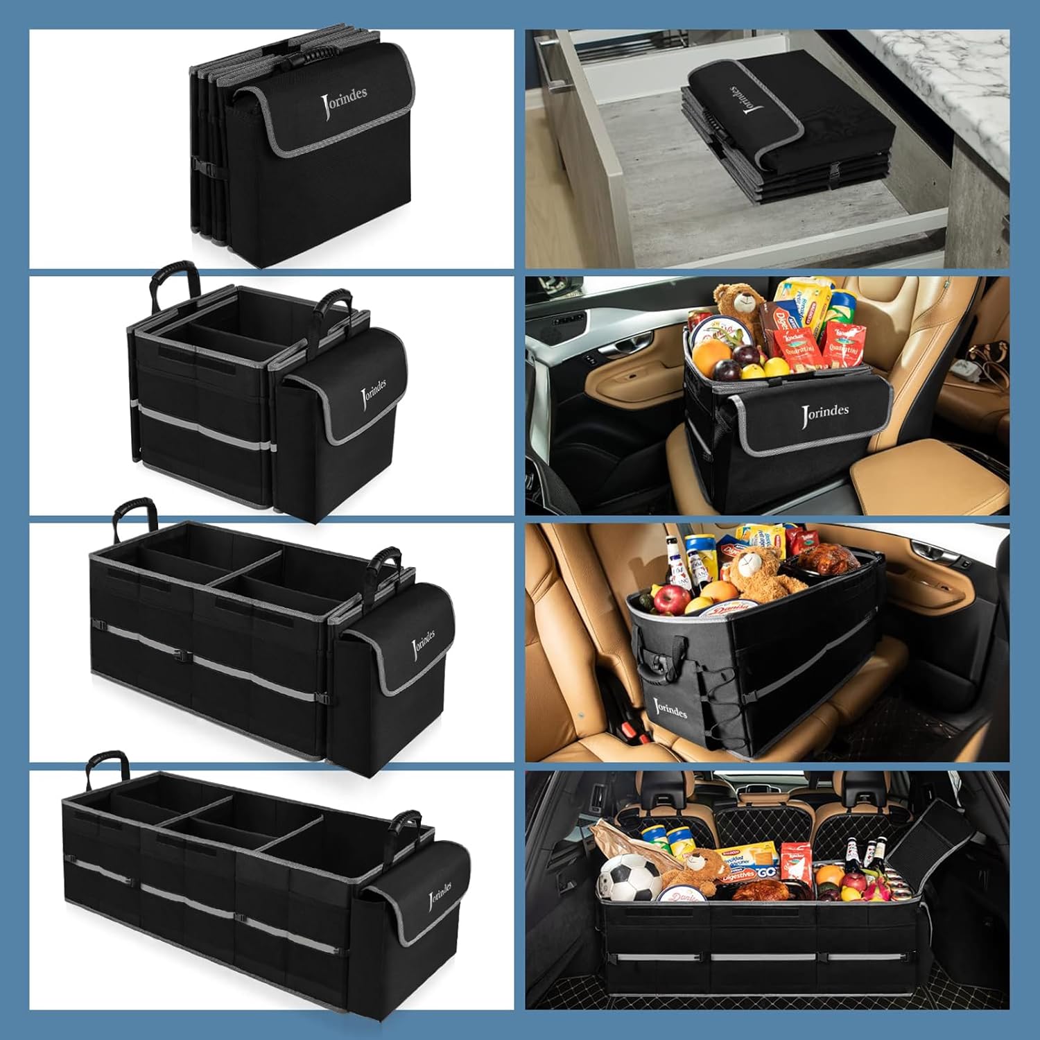 Collapsible Car Trunk Organizer