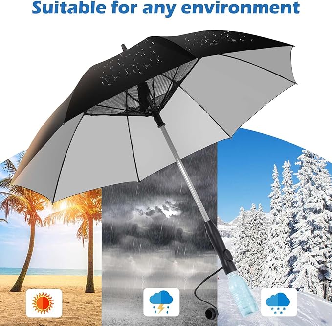 Electric Cooling Fan Umbrella