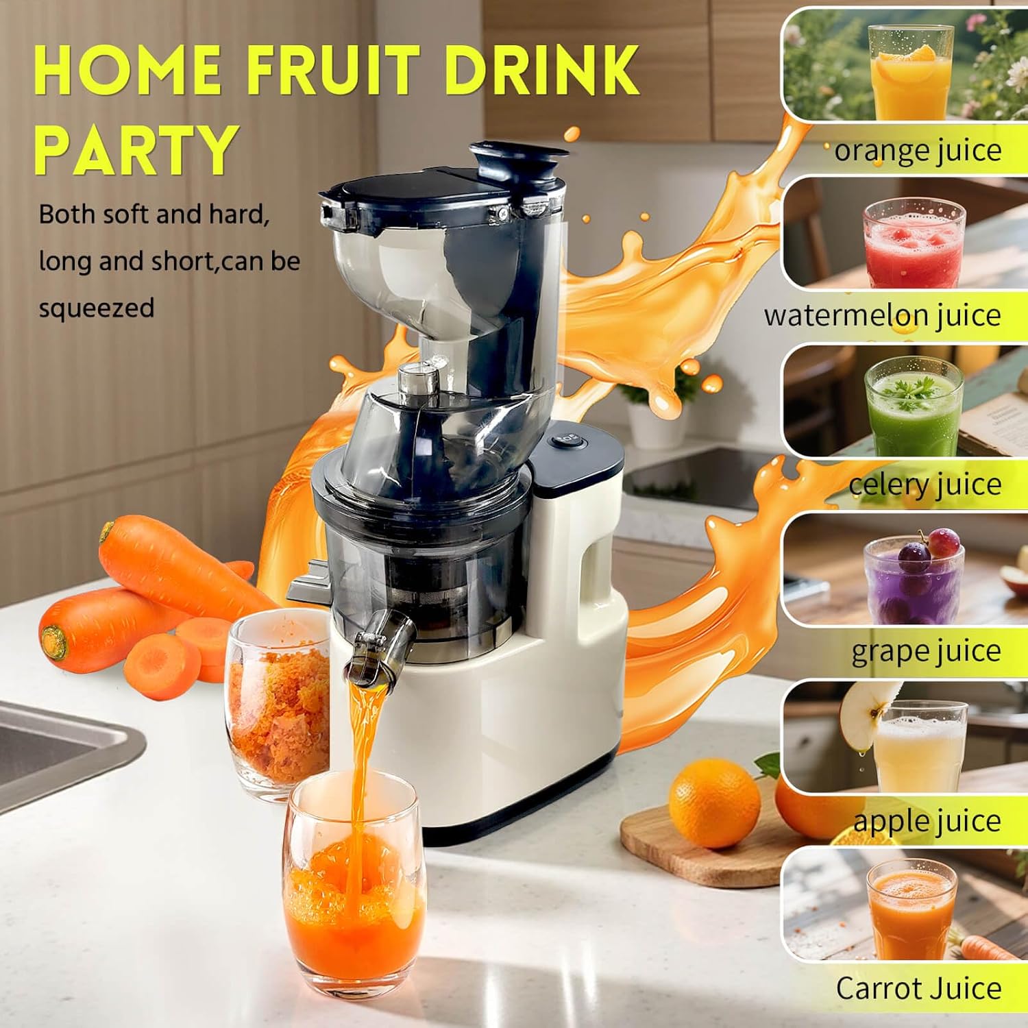 Cold Press Juice Extractor