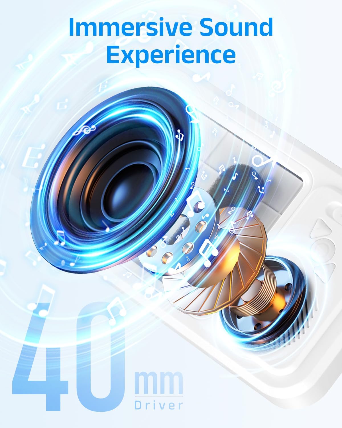 Shower Phone Holder with Wireless Bluetooth Speaker