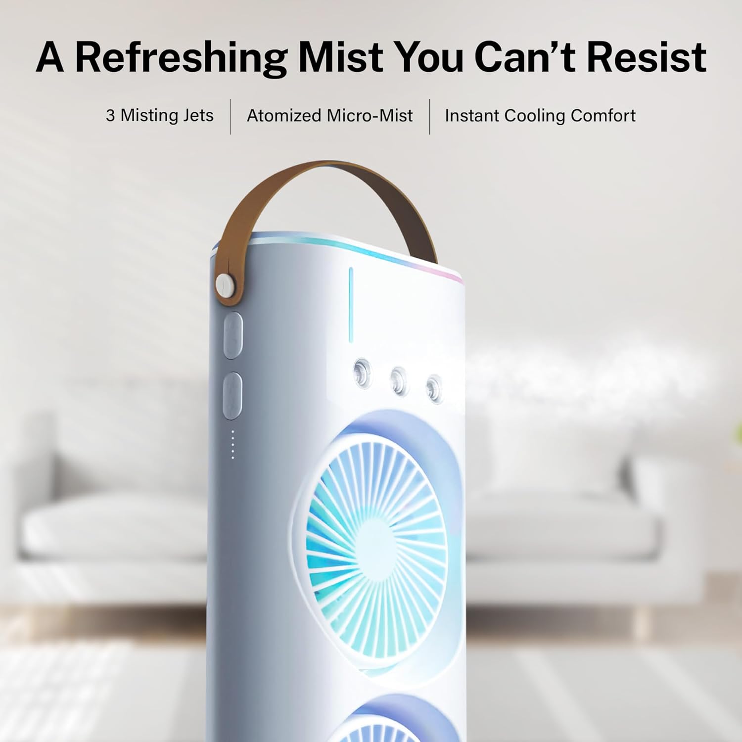 Portable Double Headed Mini Air Cooler