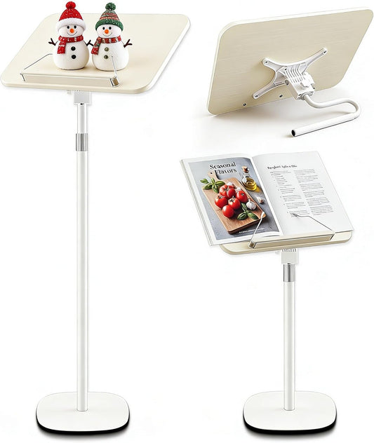 Adjustable Reading Stand – White