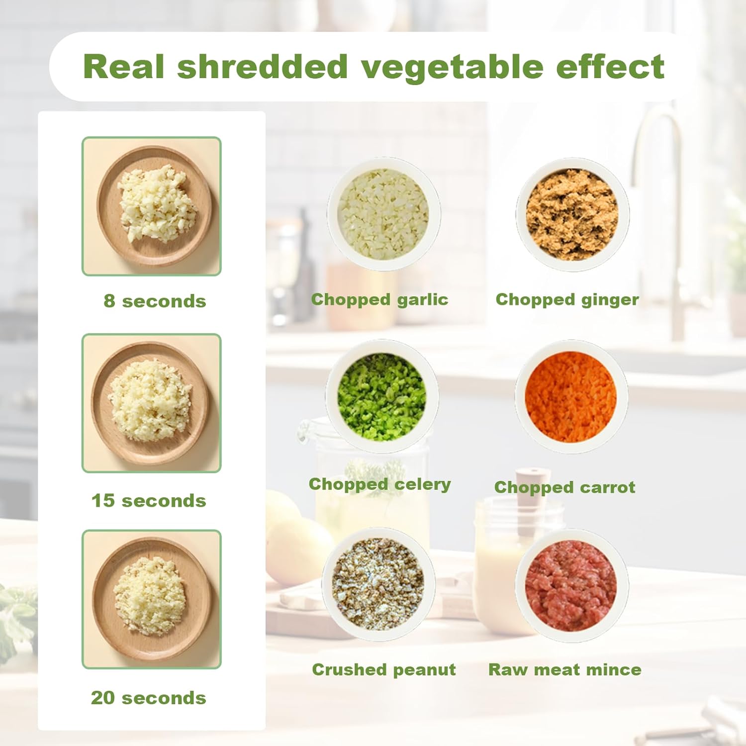 4 In 1 Handheld Electric Vegetable Cutter