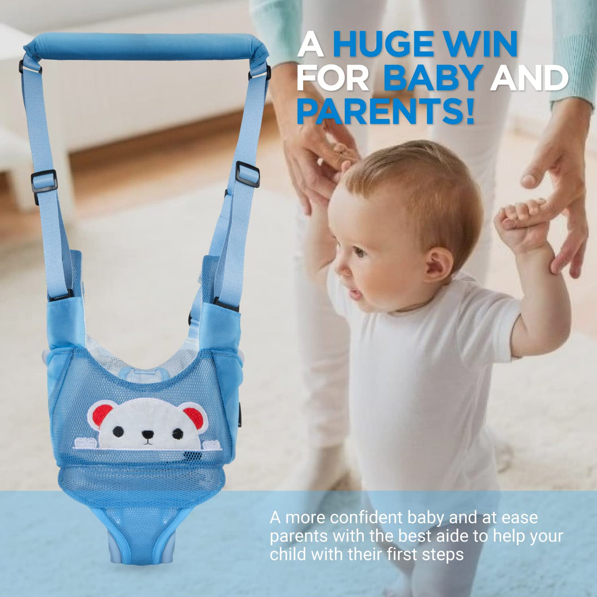 Adjustable Handheld Baby Walking Harness
