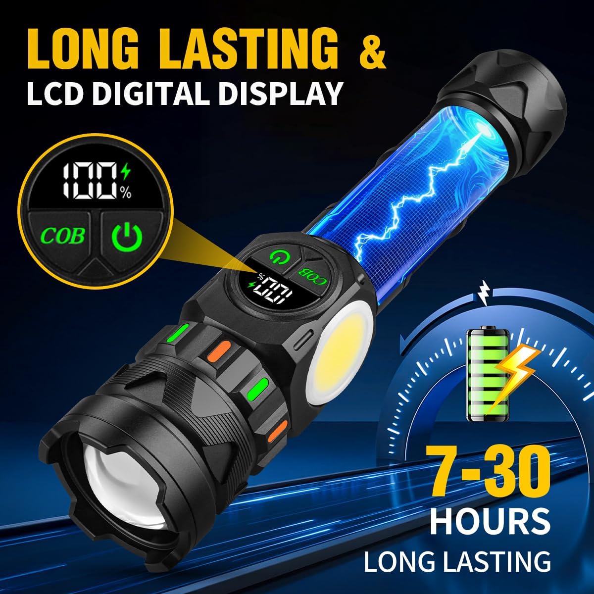 Rechargeable High Flashlights