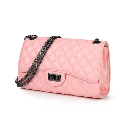 2025 New European and American Fashion Trendy Diamond Plaid Chain Bag Chanel Style Women's Bag Shoulder Crossbody Bag Women's Bag Small Bag