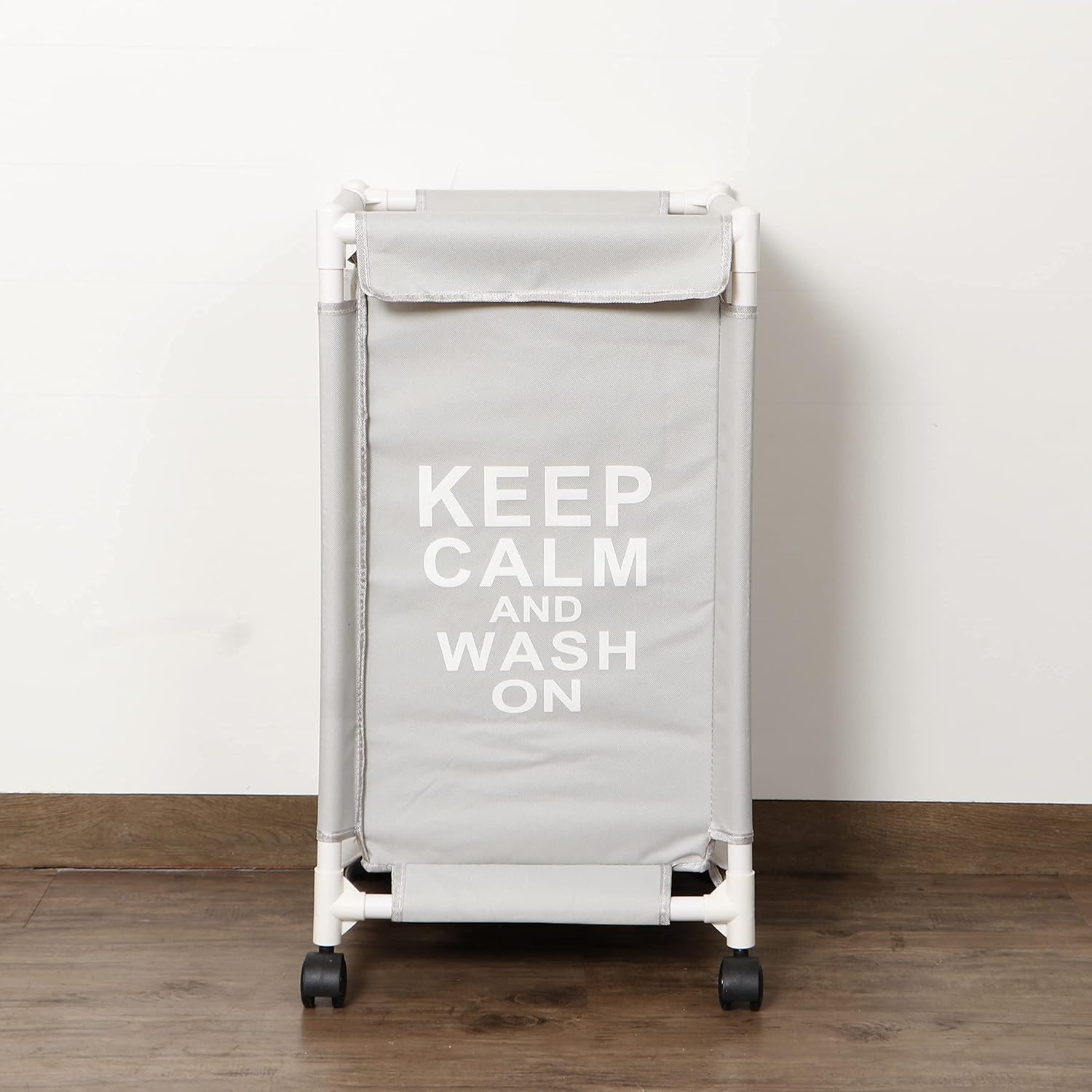 Fabric Laundry Basket With Wheels