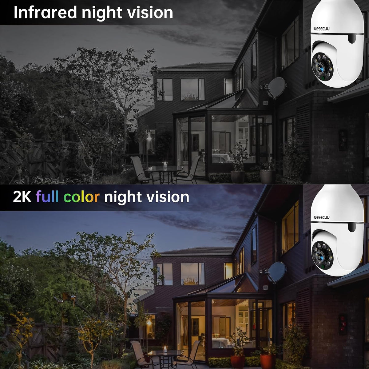 Light Bulb Security Camera
