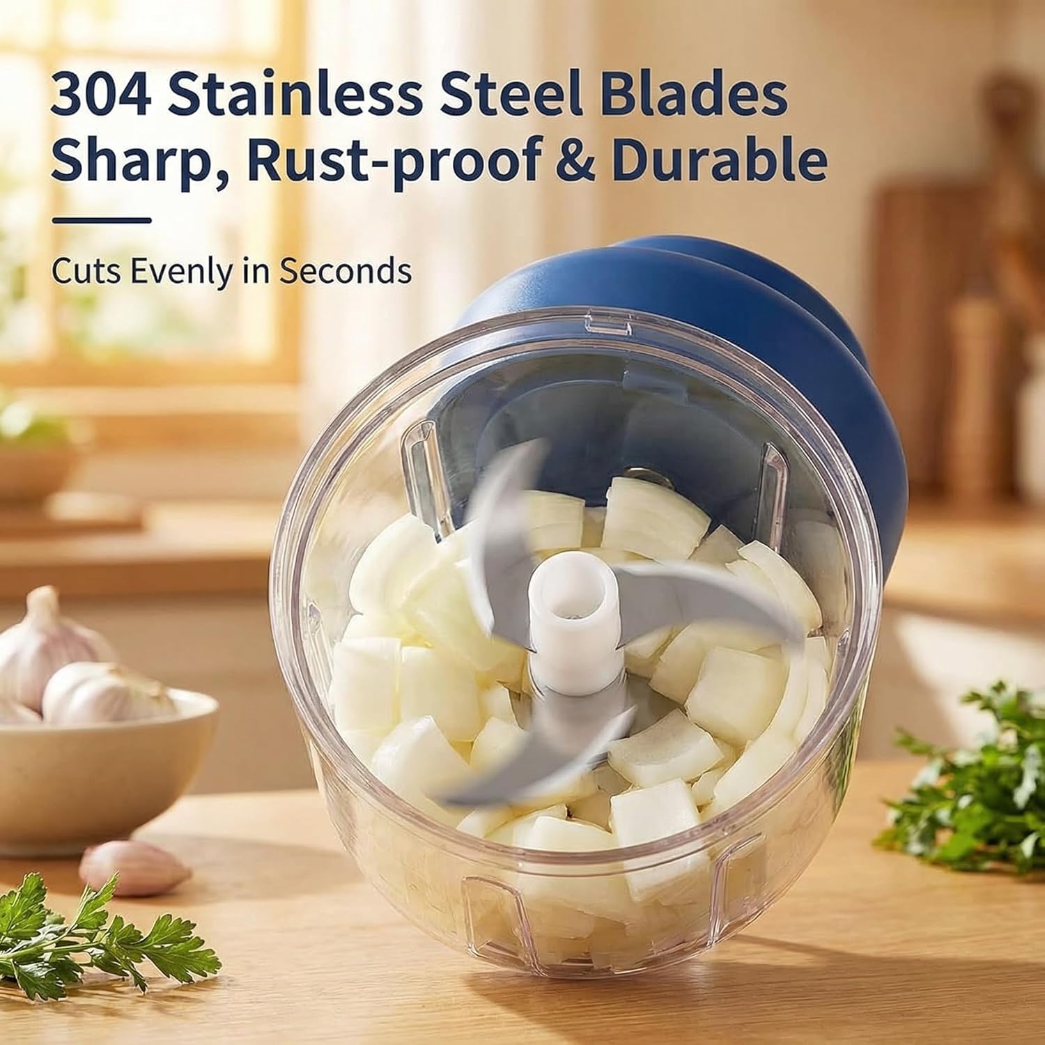 Rechargeable Mini Electric Chopper
