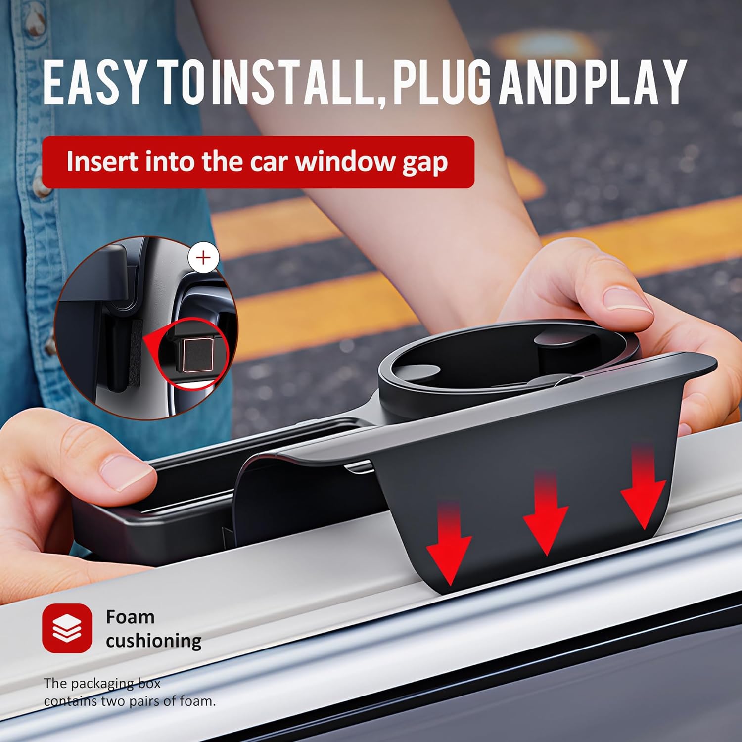 Car Door Window Organizer