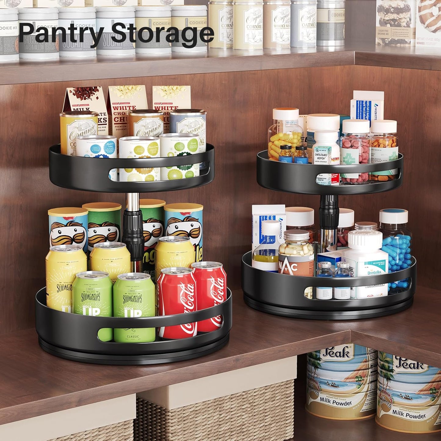 Pantry Cabinet Organizer