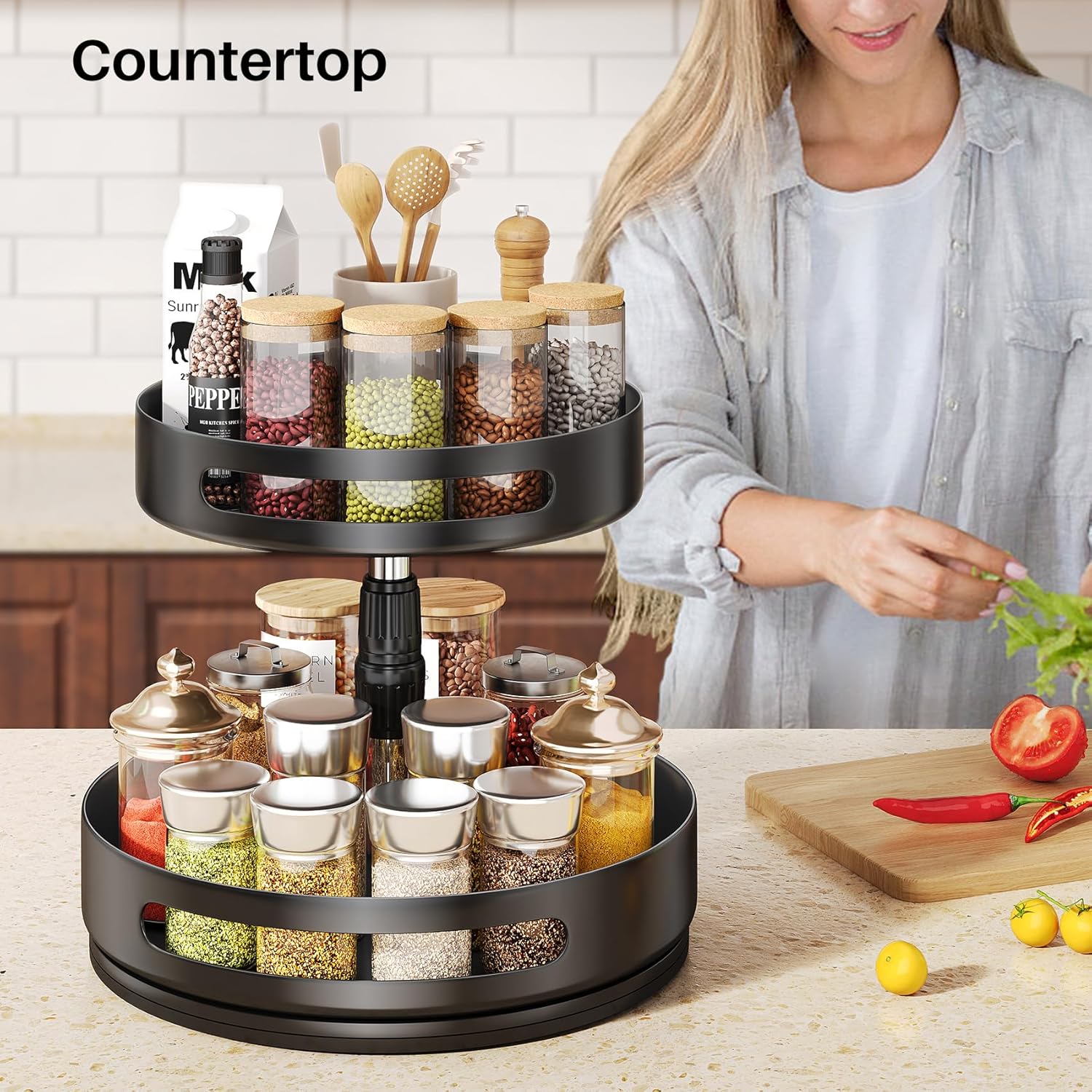 Pantry Cabinet Organizer