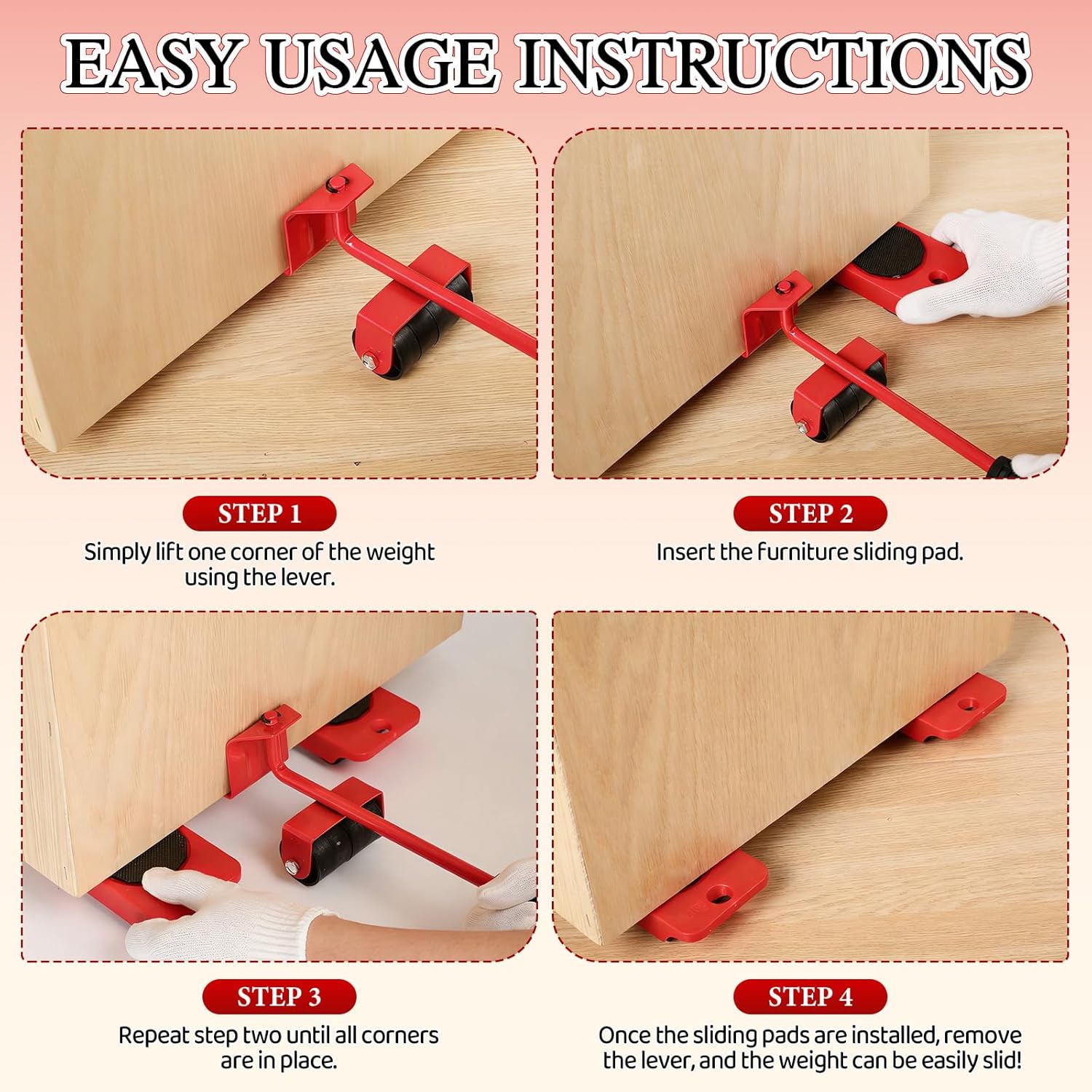 Furniture Lift Mover Tool Set