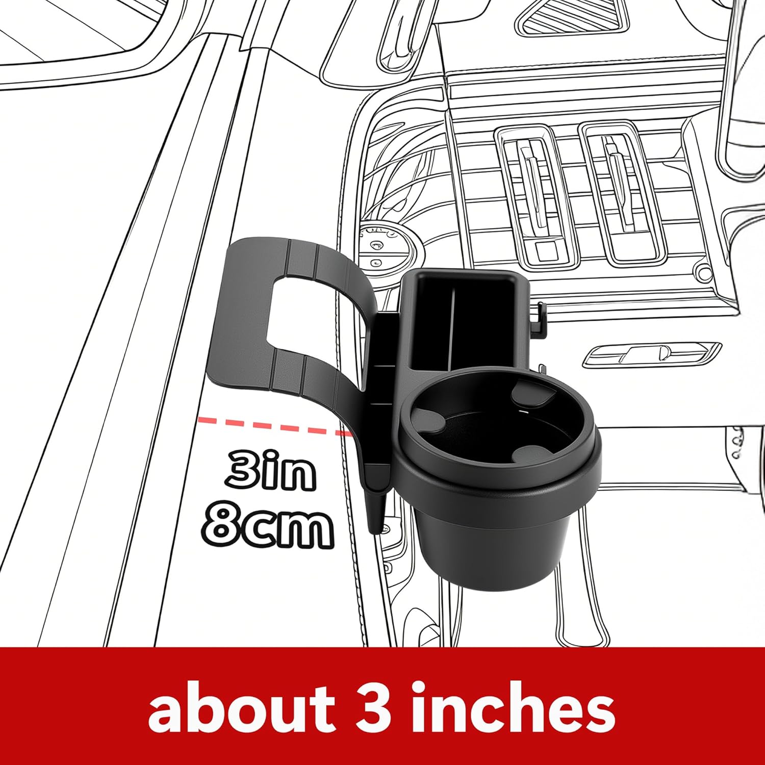 Car Door Window Organizer