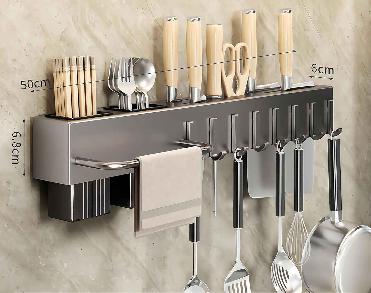Carbon Steel Utensil Rack