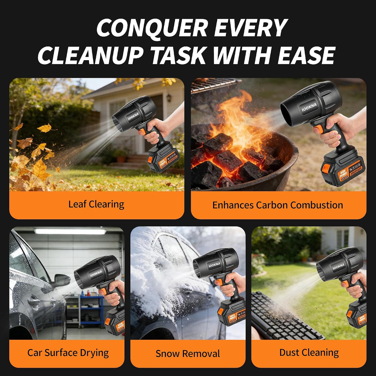 Cordless Turbo Air Blower