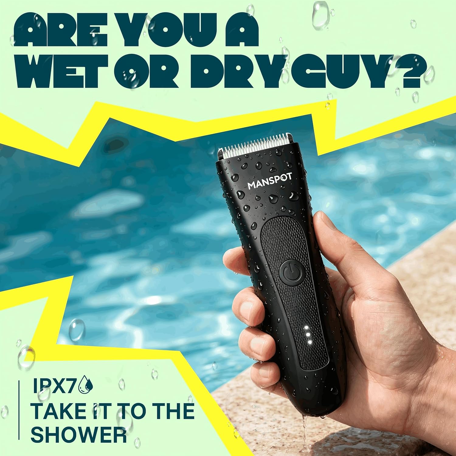 Body Hair Trimmer for Men