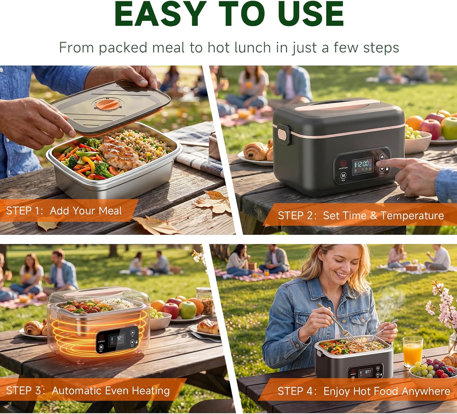 Cordless Electric Lunch Box