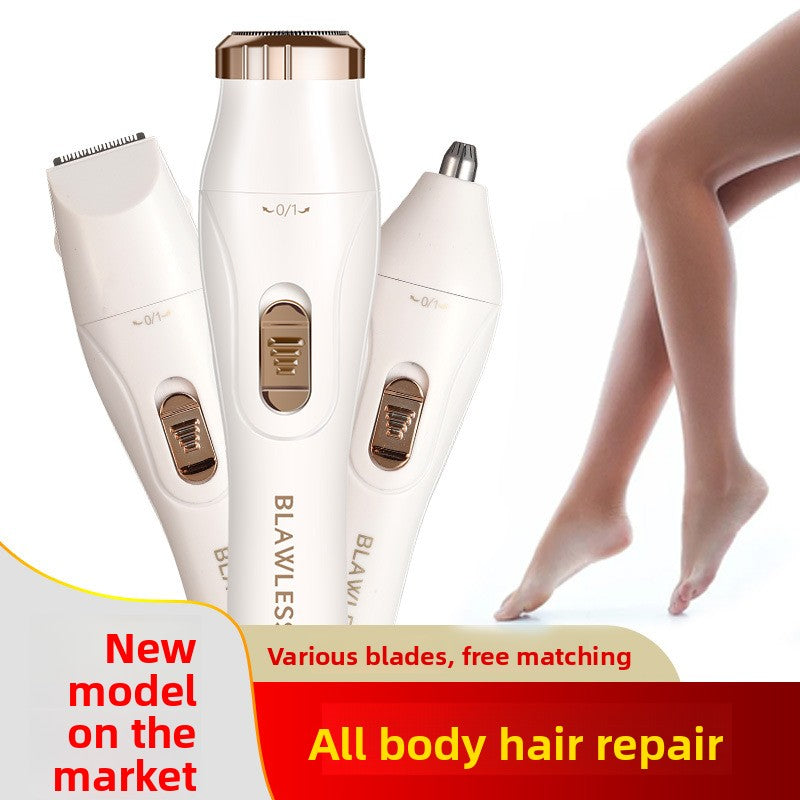 New multi-functional women's hair shaver