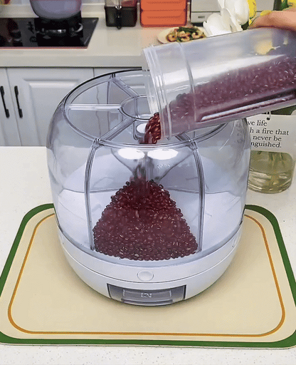 Rotating Grain & Food Storage Dispenser