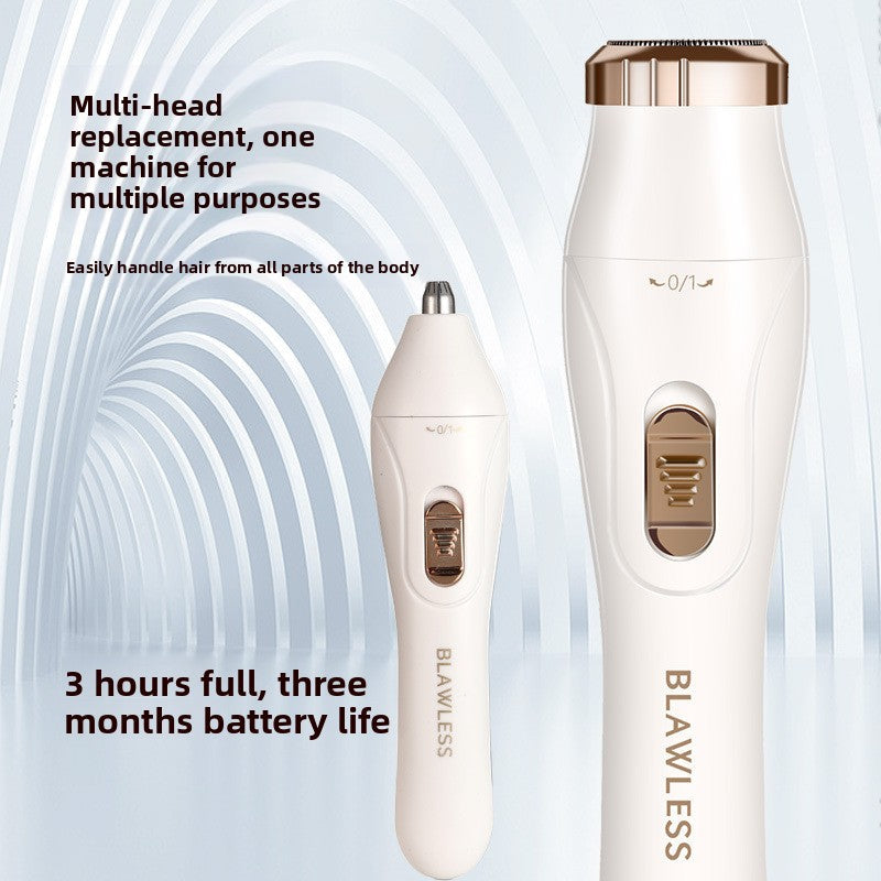 New multi-functional women's hair shaver