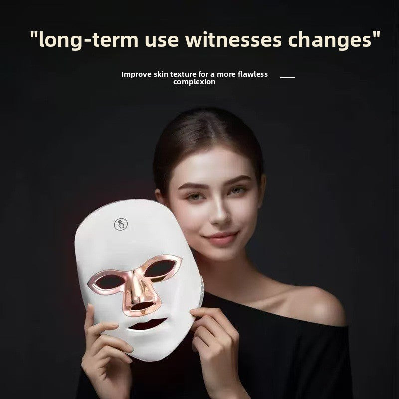 Charging facial mask device