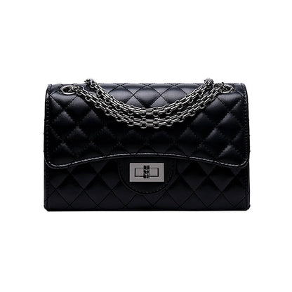 2025 New European and American Fashion Trendy Diamond Plaid Chain Bag Chanel Style Women's Bag Shoulder Crossbody Bag Women's Bag Small Bag