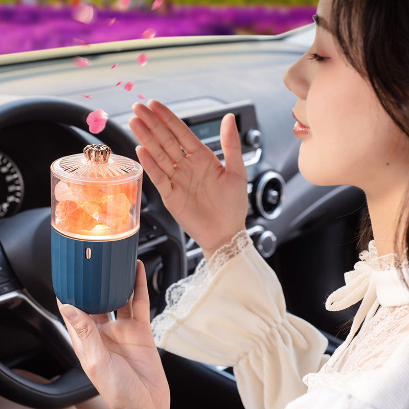 Himalayan Salt Lamp with Aromatherapy