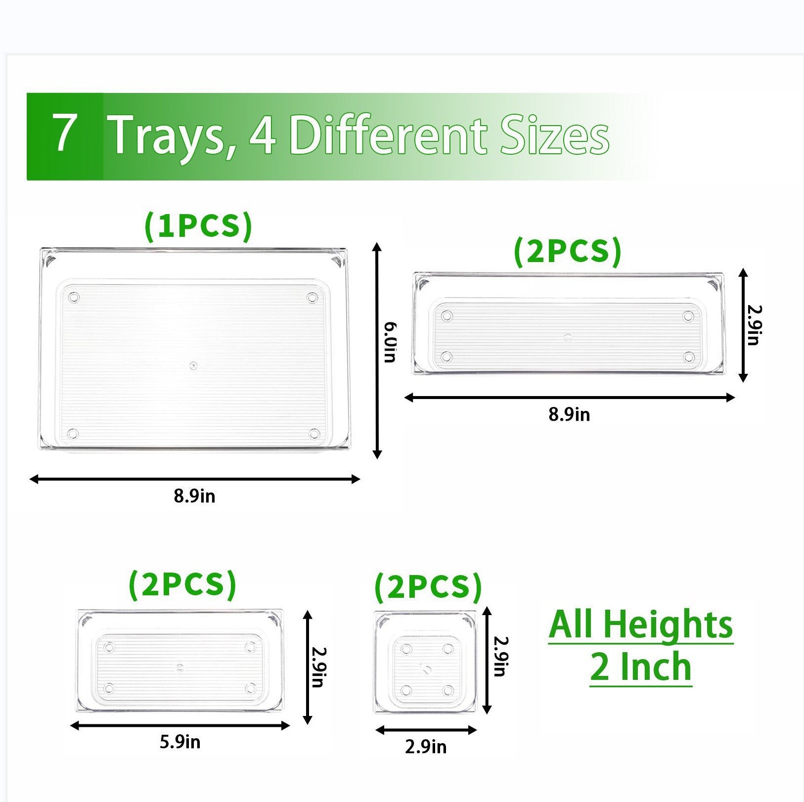 Home transparent drawer storage box