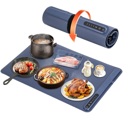 Home-use intelligent silicone warm cooking board