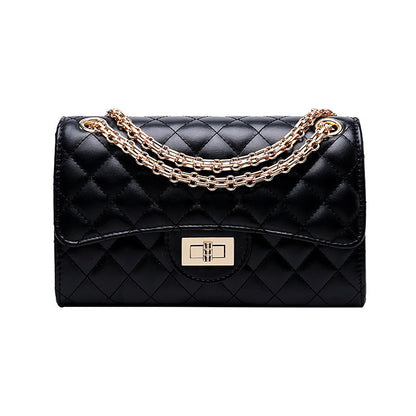 2025 New European and American Fashion Trendy Diamond Plaid Chain Bag Chanel Style Women's Bag Shoulder Crossbody Bag Women's Bag Small Bag