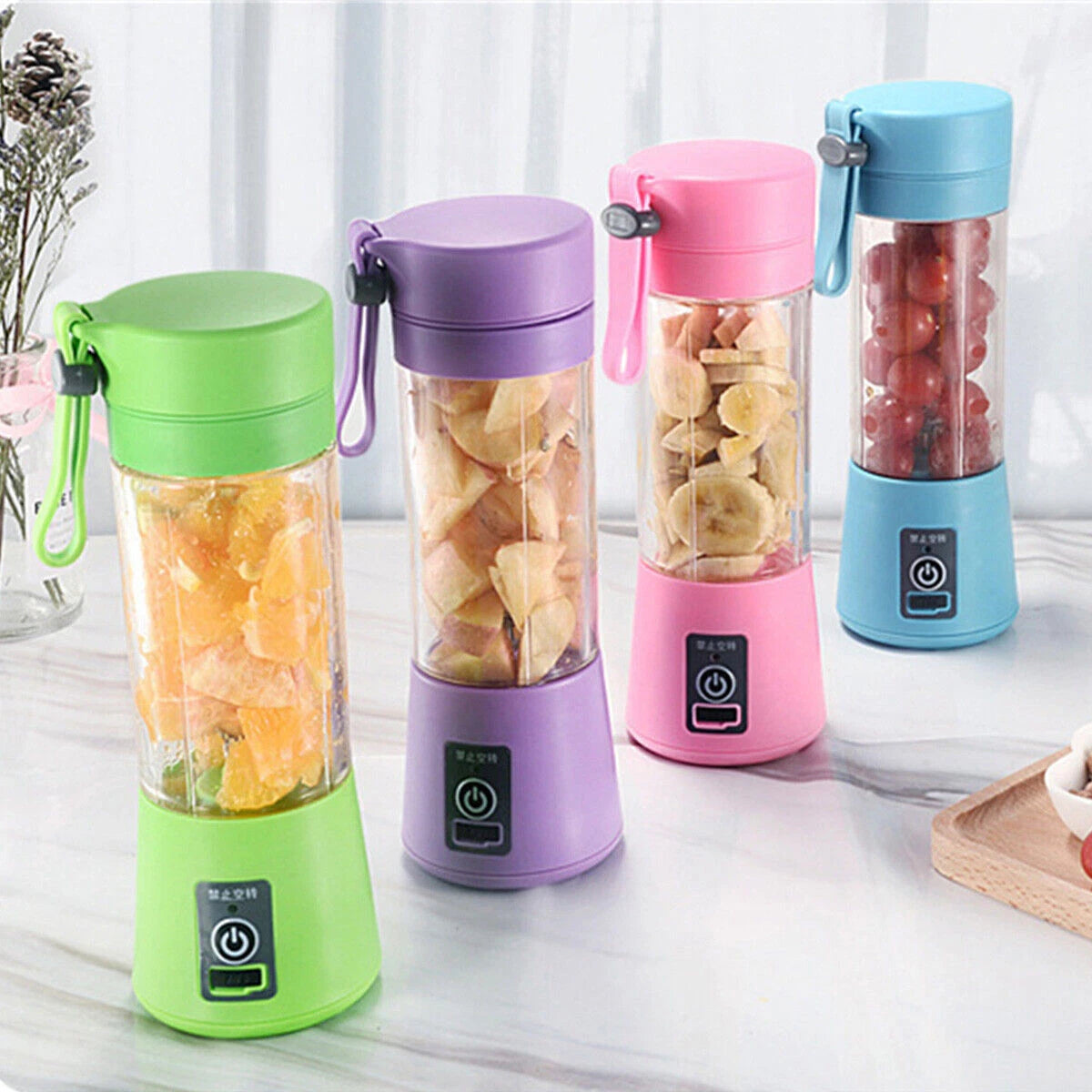 Portable USB Rechargeable Electric Juicer